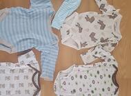 Grajewo ogłoszenia: Ubranka dla chłopca rozmiar 62-68 ponad 35 sztuk - zdjęcie