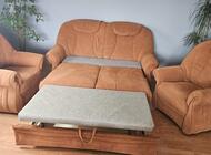 Grajewo ogłoszenia: Sprzedam sofę 3-osobową z funkcją spania i pojemnikiem na... - zdjęcie