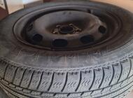 Grajewo ogłoszenia: Sprzedam komplet kół zimowych rozmiar 195/65r15 pasujacych do... - zdjęcie