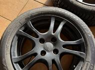Grajewo ogłoszenia: Komplet kół zimowych Ford Fiesta Mk8, Dębica 195/55 R16 + Anzio... - zdjęcie