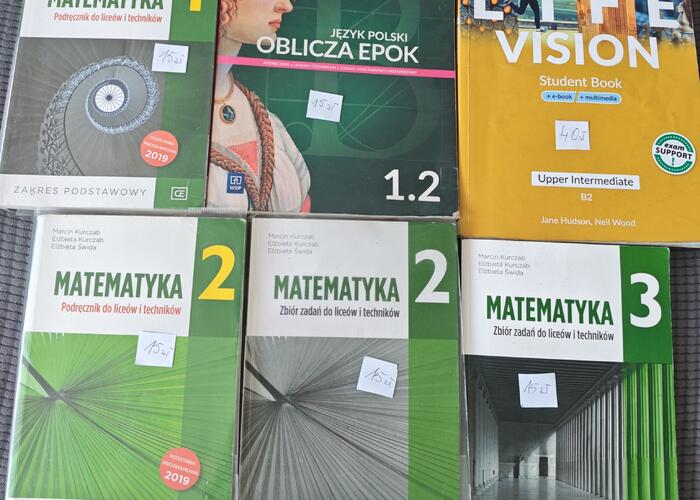 Grajewo ogłoszenia: Sprzedam podręczniki w dobrym stanie.